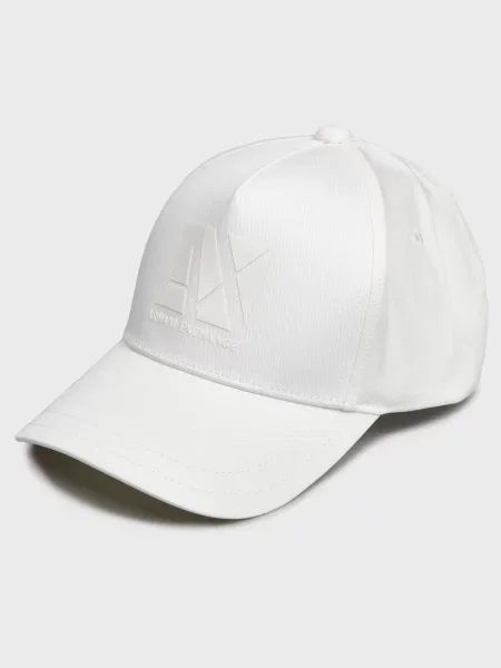 Кепка Armani Exchange біла