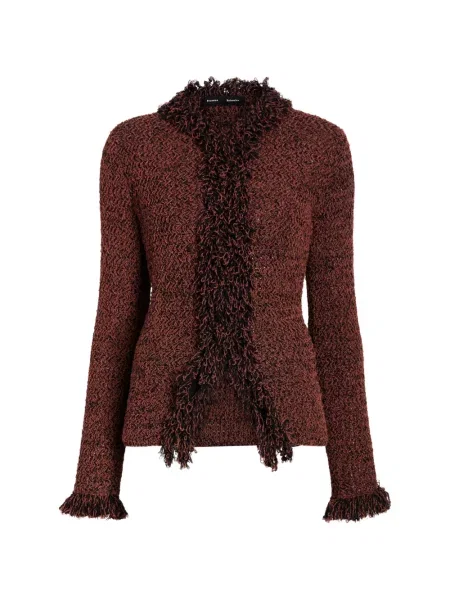 Top Proenza Schouler din jacard maro