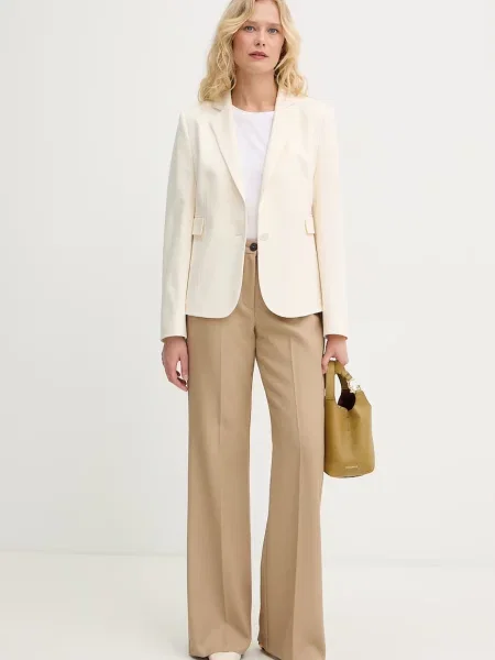 BOSS однобортний піджак з віскозою