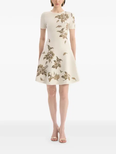 Rochie Oscar De La Renta din jacard