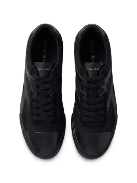 Sneakerși Calvin Klein cu imagine negru