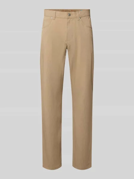 Spodnie o kroju comfort fit z wpuszczanymi Christian Berg Men