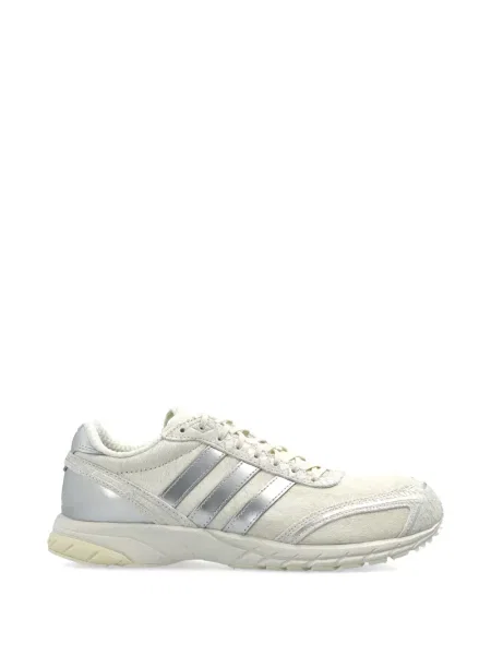 Sneakerși Adidas Adizero cu șireturi cu dungi din dantelă