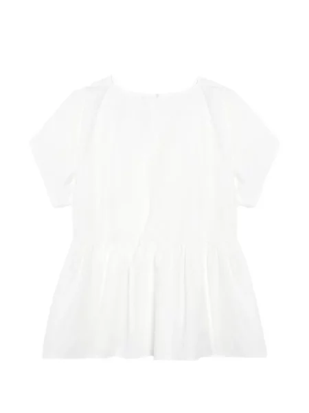 Bluză Weekend Max Mara din poplin alb