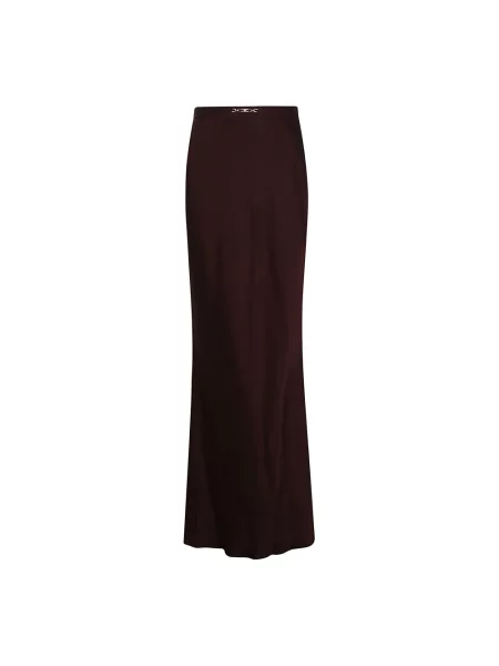 Spódnica Elisabetta Franchi z krepy fioletowa