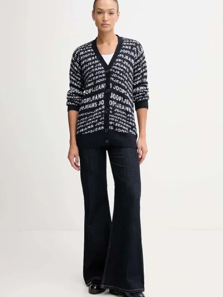 Кардиган з домішкою вовни Joop! синій