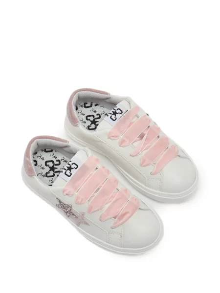 Sneakersy dziecięce 2 Star białe