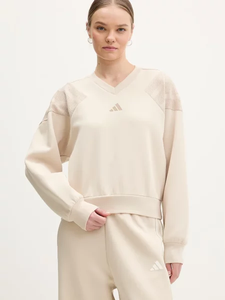 Adidas bluză The Future Icons bej