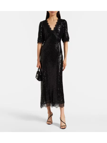 Rochie maxi Rixo de costum negru