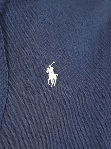 Mikina s kapucňou Polo Ralph Lauren modrá