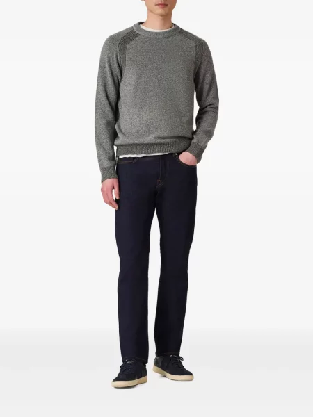 Pulover Paul Smith cu decolteu rotund gri