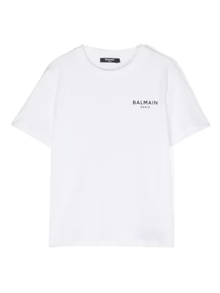 Koszulka dziecięca Balmain biała