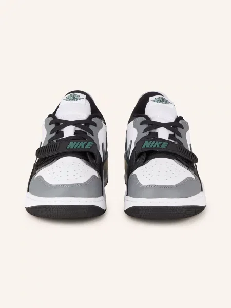 Sneakersy Jordan Alpha skórzane białe