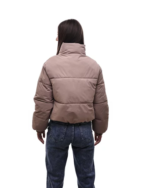 Демісезонна куртка STREAM текстиль/поліестер бежевий