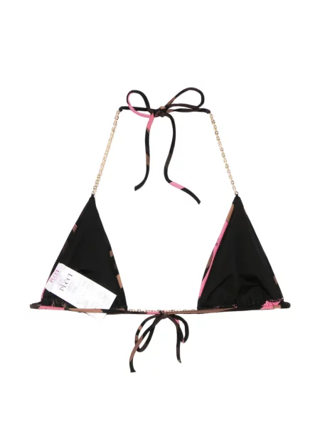 Top Pucci cu imagine maro