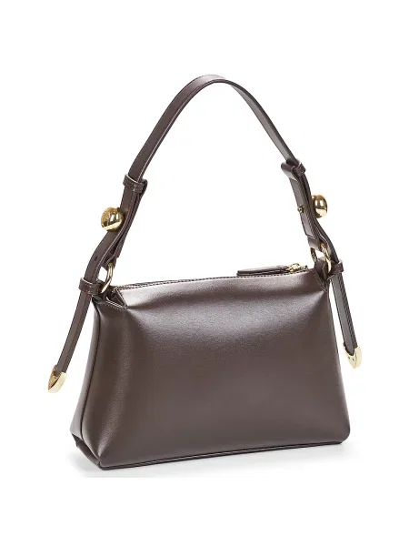 Geanta crossbody Eax din piele maro