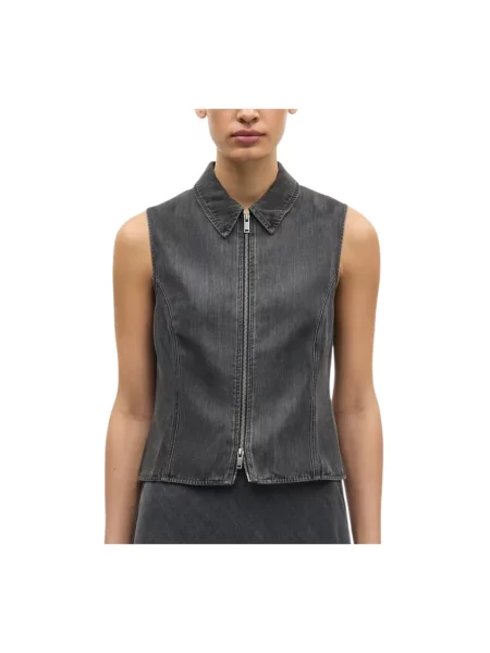 Bluzka Samsoe Samsoe szara