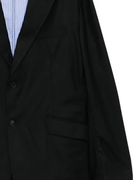 Vilnonis švarkas Comme Des Garçons Homme juoda