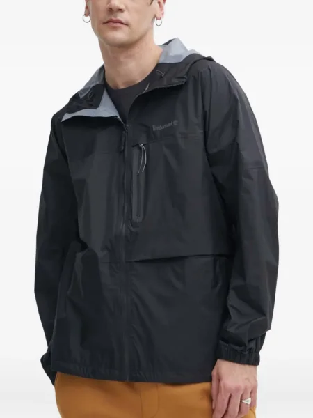 Geacă Timberland cu glugă negru
