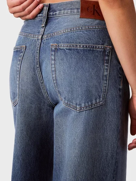Широкие джинсы Calvin Klein Jeans синие