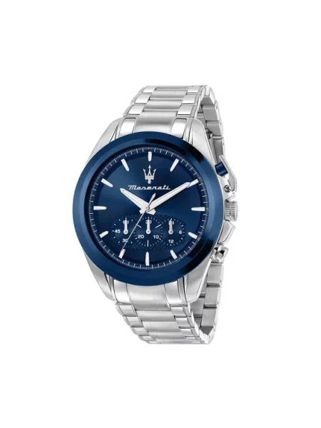 Maserati Ρολόι Traguardo Chronograph Ασημί