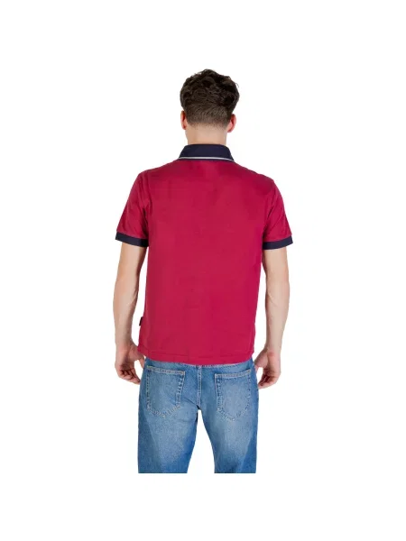 Polo tričko Napapijri E-Zeri tibetian red červené