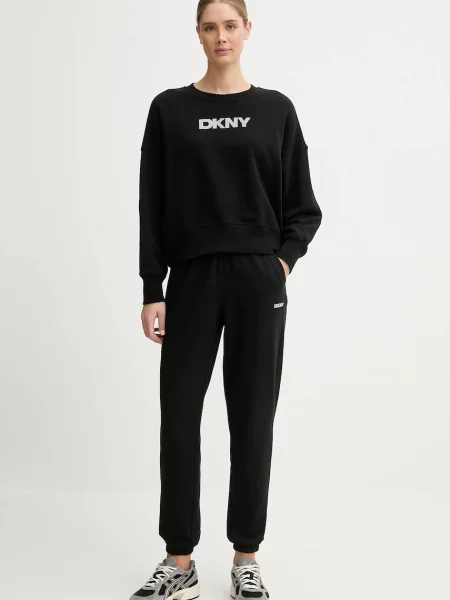 Кофта Dkny LOGO TERRY з аплікацією чорний