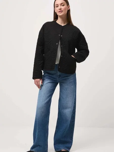 Medicine kurtka przejściowa oversize czarny