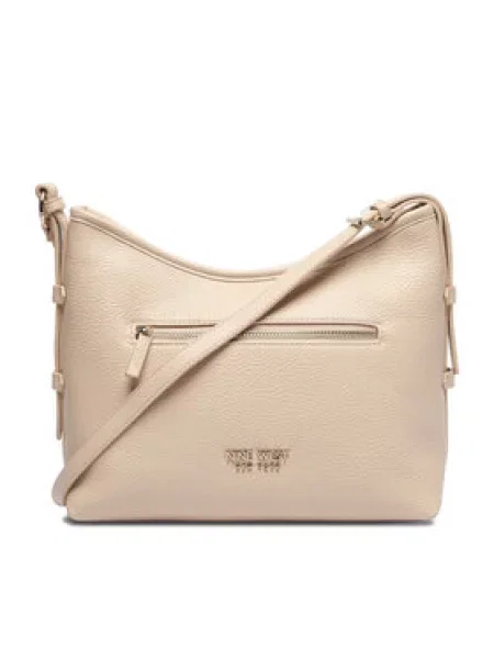 Nine West Ročna torba CEO-SUBTLE Svetlo bež