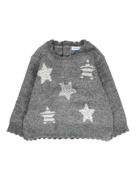 Sweter dziecięcy Mayoral szary