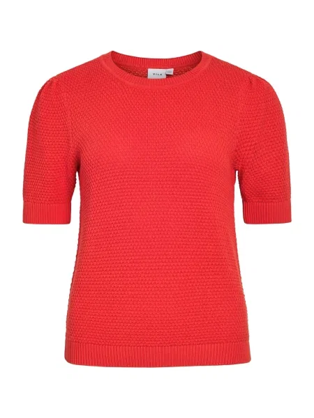 VILA Pulover VIDALO' roșu