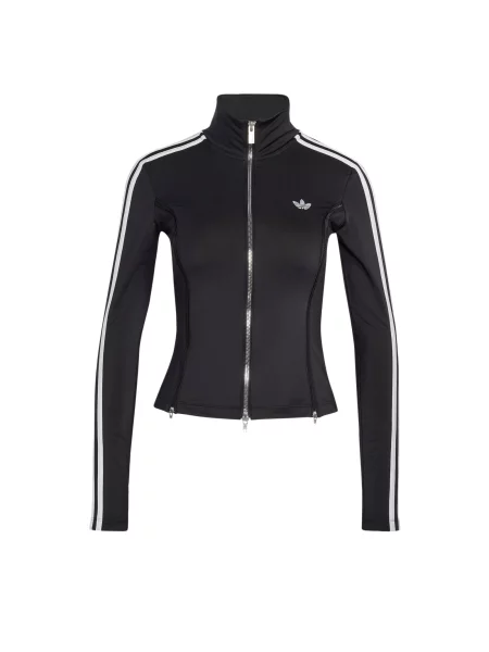 Lung tricou Adidas Originals cu mâneci lungi alb