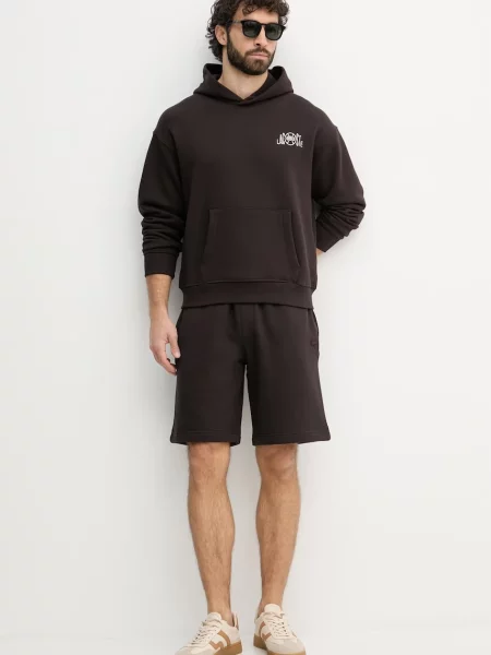 Lacoste Trenirka kratke hlače rjava