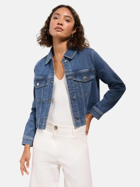 Friends Like These Geacă de primăvară-toamnă denim albastru