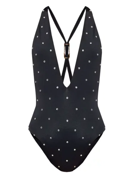 Costum de baie Versace de cristal negru