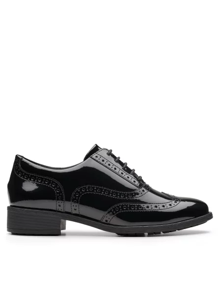 Nizki čevlji Clarks črna