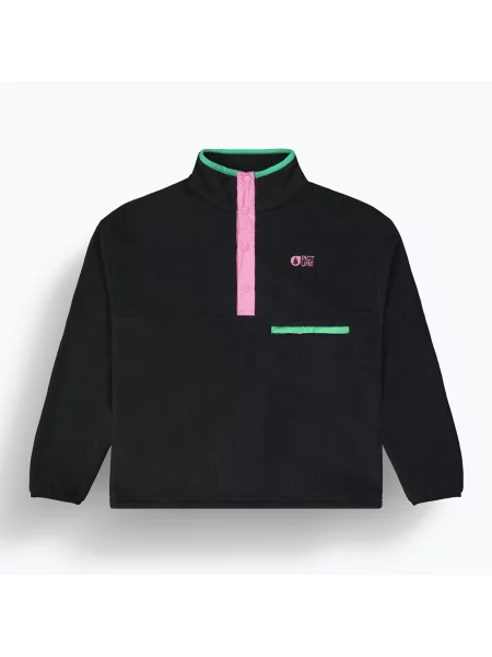 Bluză fleece de schi pentru femei Picture Arcca Zip Black negru