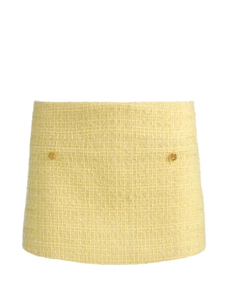 Pantaloni scurți Alice + Olivia galben