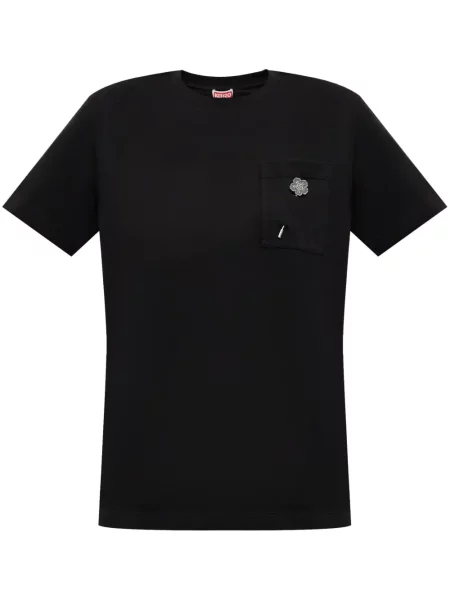 Tricou Kenzo cu model floral negru