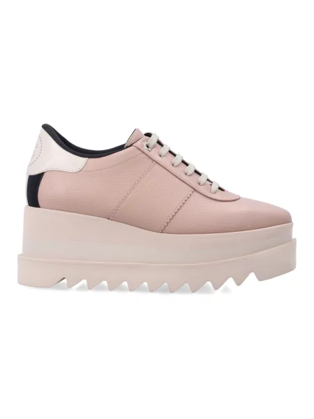 Sneakersy Stella Mccartney na platformie różowe