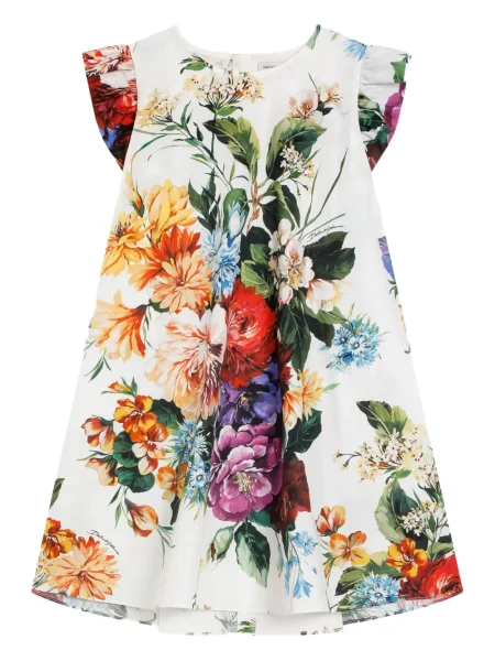 Sukienka dziecięca Dolce And Gabbana biała