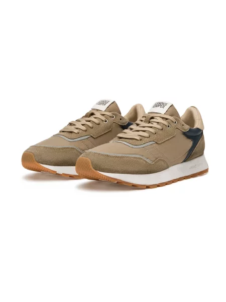 Sneakersy Candice Cooper skórzane brązowe