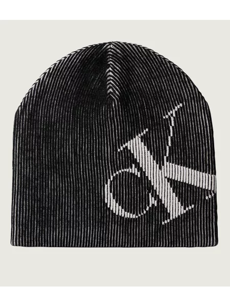 Calvin Klein Căciulă / alb negru