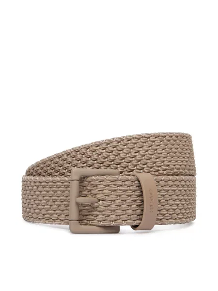 Ремень Hugo с ремешками коричневый