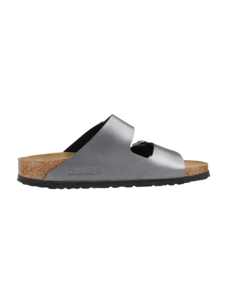 BIRKENSTOCK Arizona BF Narrow metálfekete flip-flopok. Méret: 36 EU fekete