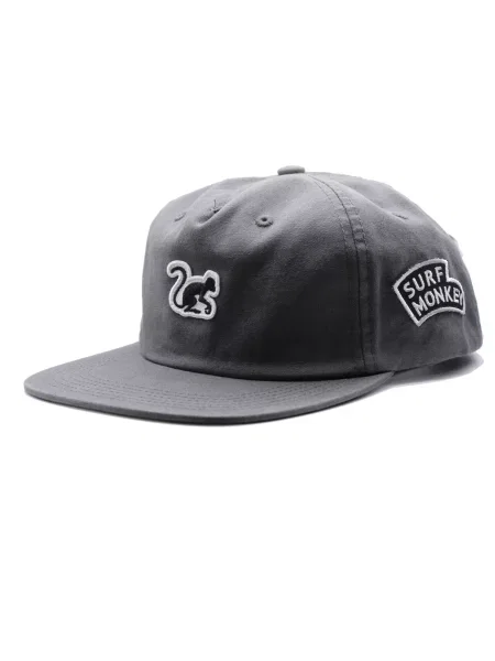 Surf Monkey Șapcă Cap Organic închis gri