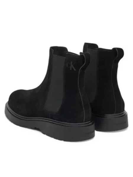 Calvin Klein Bokacsizma Combat Ess Chelsea Boot Su fekete