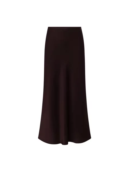 Spódnica midi Windsor brązowa