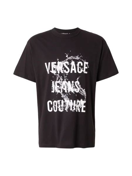 Versace Jeans Couture Tricou negru alb