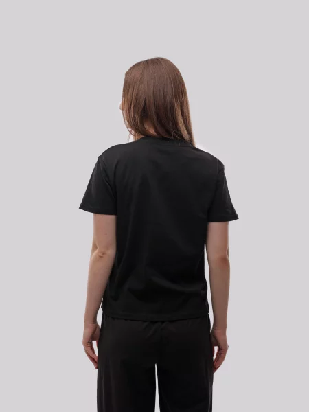 Футболка LUMO віскоза/поліестер чорний